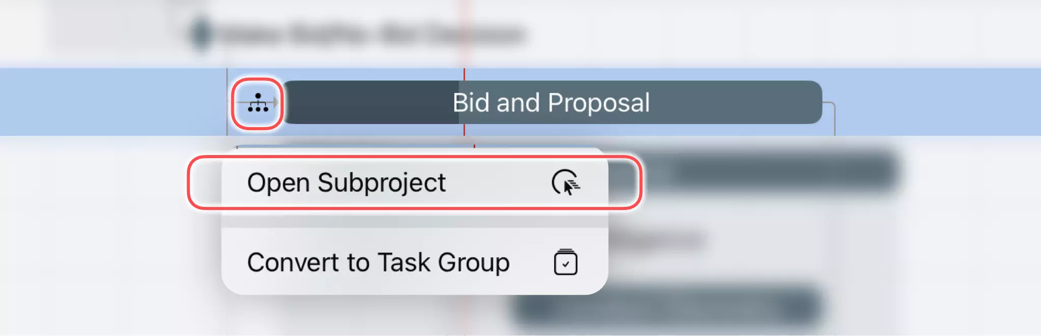 Open Subproject