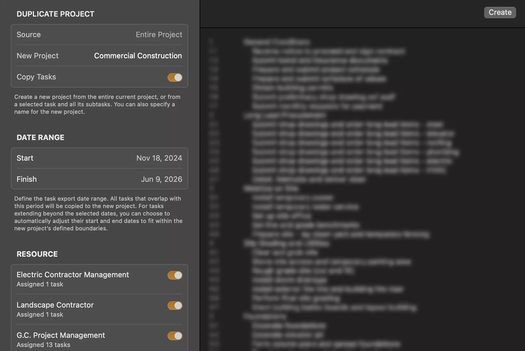 Duplicate Project
